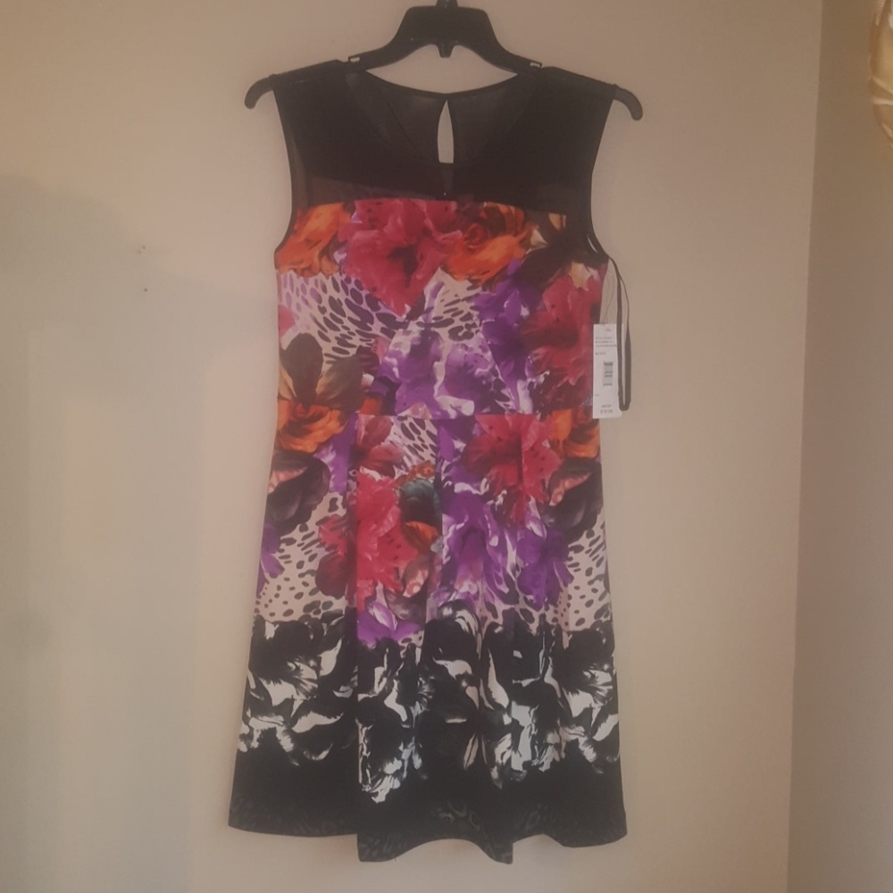 Peach velvet dress